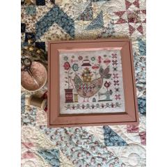 Stickvorlage Pansy Patch Quilts & Stitchery - Quilty Bird