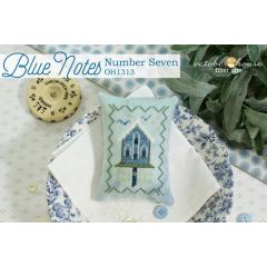 Stickvorlage October House Fiber Arts - Blue Notes - Number 7