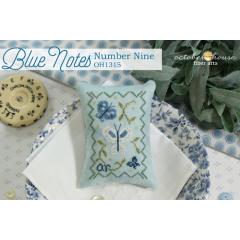 Stickvorlage October House Fiber Arts - Blue Notes - Number 9