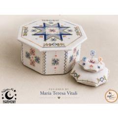 Stickvorlage MTV Designs - Quaker Star Sewing Box