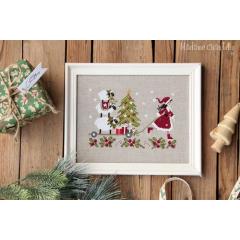 Stickvorlage Madame Chantilly - Christmas Delivery