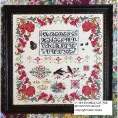 Stickvorlage Rosewood Manor - Bramble Cottage Sampler