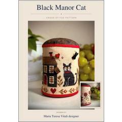 Stickvorlage MTV Designs - Black Manor Cat