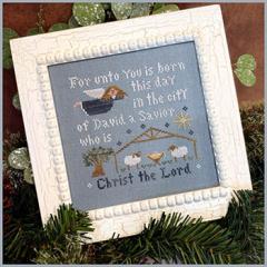 Stickvorlage Little House Needleworks - Luke 2:11