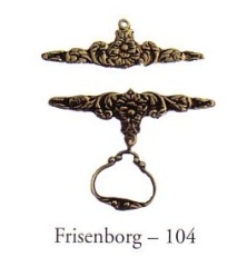 Breite 15 cm, Beschlag Frisenborg 104 für Wandbehänge