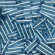 Mill Hill Medium Bugle Beads - 82054 Aqua Ice - 9 mm