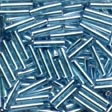 Mill Hill Medium Bugle Beads 82054 Aqua Ice - 9 mm