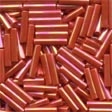 Mill Hill Medium Bugle Beads 82050 Red Rainbow - 9 mm