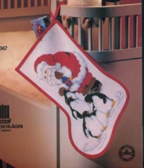 Stickpackung Oehlenschläger - Weihnachtsstiefel 27x40 cm