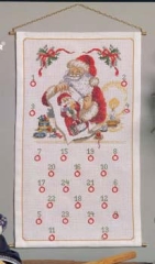 Stickpackung Oehlenschläger - Adventskalender 36x60 cm