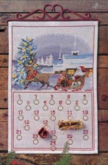 Stickpackung Oehlenschläger - Adventskalender 30x45 cm