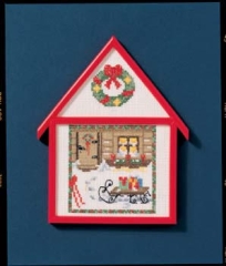 Stickpackung Oehlenschläger - Haus Weihnachtshaus 11x16 cm