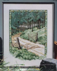 Stickpackung Oehlenschläger - Wald Granskov 32x41 cm