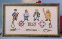 Oehlenschläger Stickpackung - Sampler Seeleute