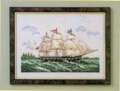 Stickpackung Oehlenschläger - Segelschiff 20x27 cm