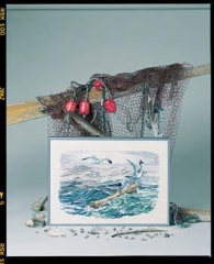 Stickpackung Oehlenschläger - Möwen über dem Meer 32x45 cm