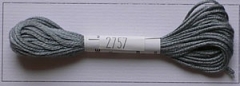 Soie dAlger Seidenstickgarn - Farbe 2757 cyan