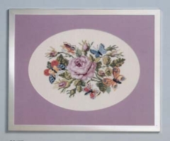 Oehlenschläger Stickpackung - Rosen & Schmetterlinge