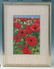 Oehlenschläger Stickpackung - Mohnblumenfeld