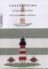 Stickvorlage Joka-Design Leuchttürme an Deutschlands Küsten 3