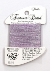 Petit Treasure Braid Rainbow Gallery - Pearl Amethyst