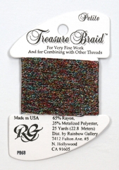 Petit Treasure Braid Rainbow Gallery - Black Opal