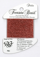 Petit Treasure Braid Rainbow Gallery - Dark Peony