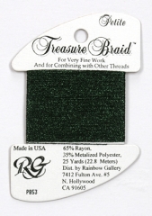 Rainbow Gallery Petit Treasure Braid - Midnight Green