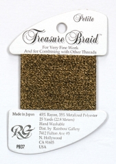 Petit Treasure Braid Rainbow Gallery - Dark Antique Gold