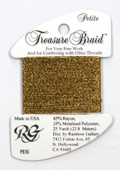 Rainbow Gallery Petit Treasure Braid - Antique Gold