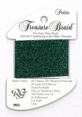 Petit Treasure Braid Rainbow Gallery - Emerald