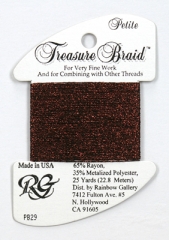 Rainbow Gallery Petit Treasure Braid - Burgundy