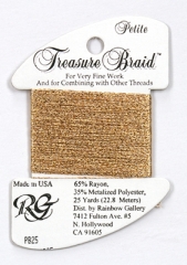 Rainbow Gallery Petit Treasure Braid - Old Gold