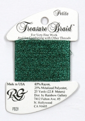 Petit Treasure Braid Rainbow Gallery - Dark Green