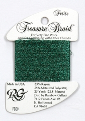 Rainbow Gallery Petit Treasure Braid - Dark Green