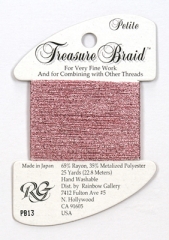 Petit Treasure Braid Rainbow Gallery - Pink