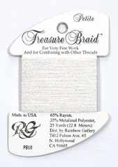 Petit Treasure Braid Rainbow Gallery - White Pearl