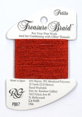Rainbow Gallery Petit Treasure Braid - Red