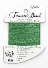 Petit Treasure Braid Rainbow Gallery - Green