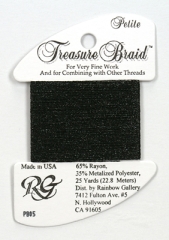 Petit Treasure Braid Rainbow Gallery - Black
