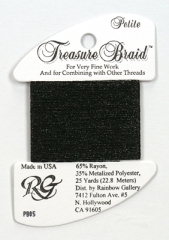 Rainbow Gallery Petit Treasure Braid - Black
