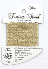 Rainbow Gallery Petit Treasure Braid - Light Gold