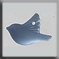 Mill Hill Glass Treasures 12051 - Small Bird Blue