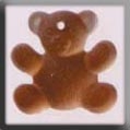 Mill Hill Glass Treasures 12120 - Teddy Bear Brown