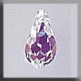 Mill Hill Crystal Treasures 13051 - Very Small Tear-Drop Alabaster Crystal AB
