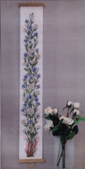 Stickpackung Oehlenschläger - Glockenzug Blumen 16x100 cm