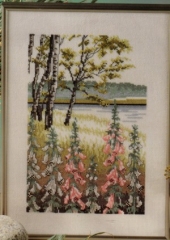 Oehlenschläger Stickpackung - Birken am See