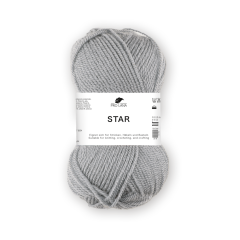 Pro Lana Star 50g - 95 platingrau