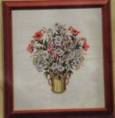 Stickpackung Oehlenschläger - Blumenstrauß 30x40 cm