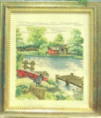 Oehlenschläger Stickpackung - Idylle am See